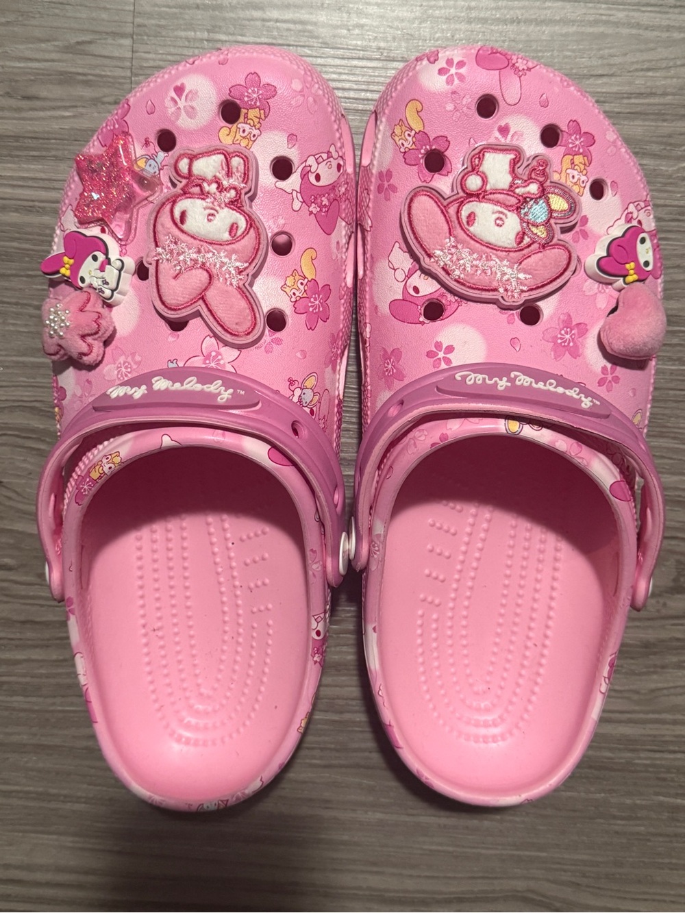 My melody Croc Pink Kids Clog Sandals